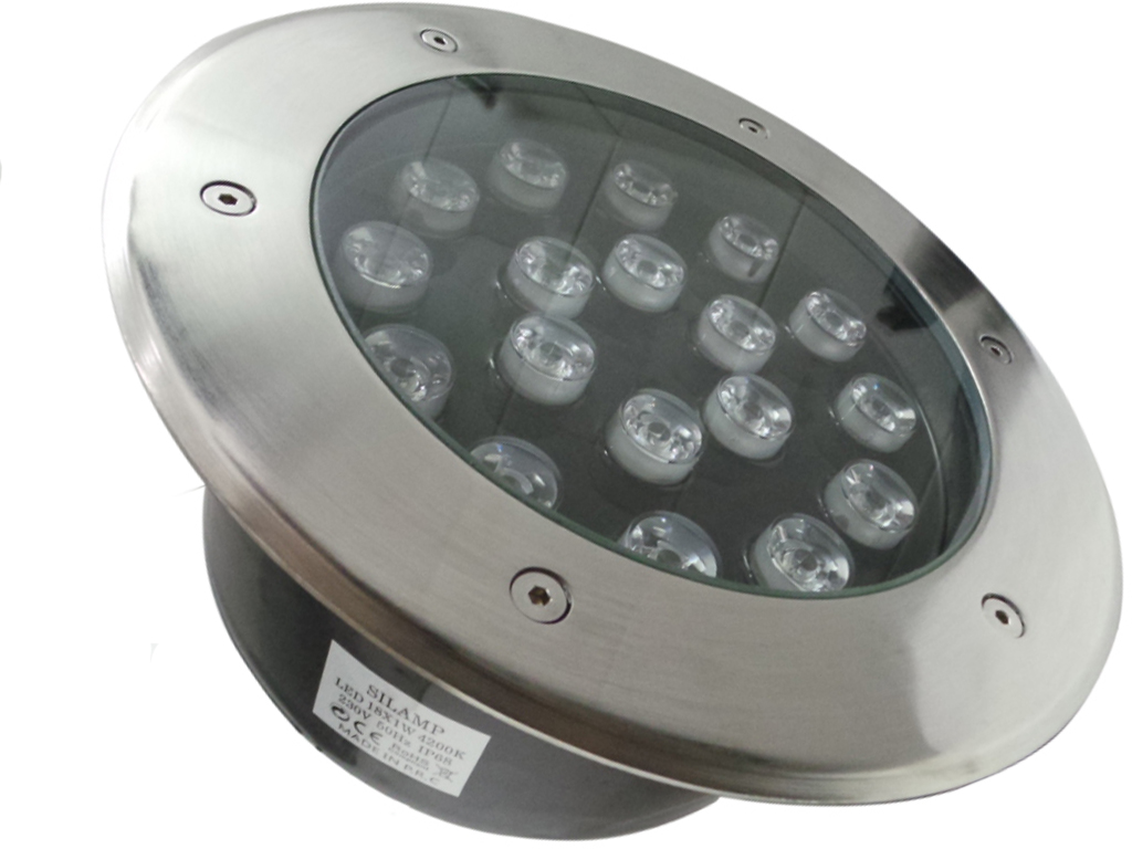 Faretti da terra per esterno: f25 18x1w faretti e fari led ...