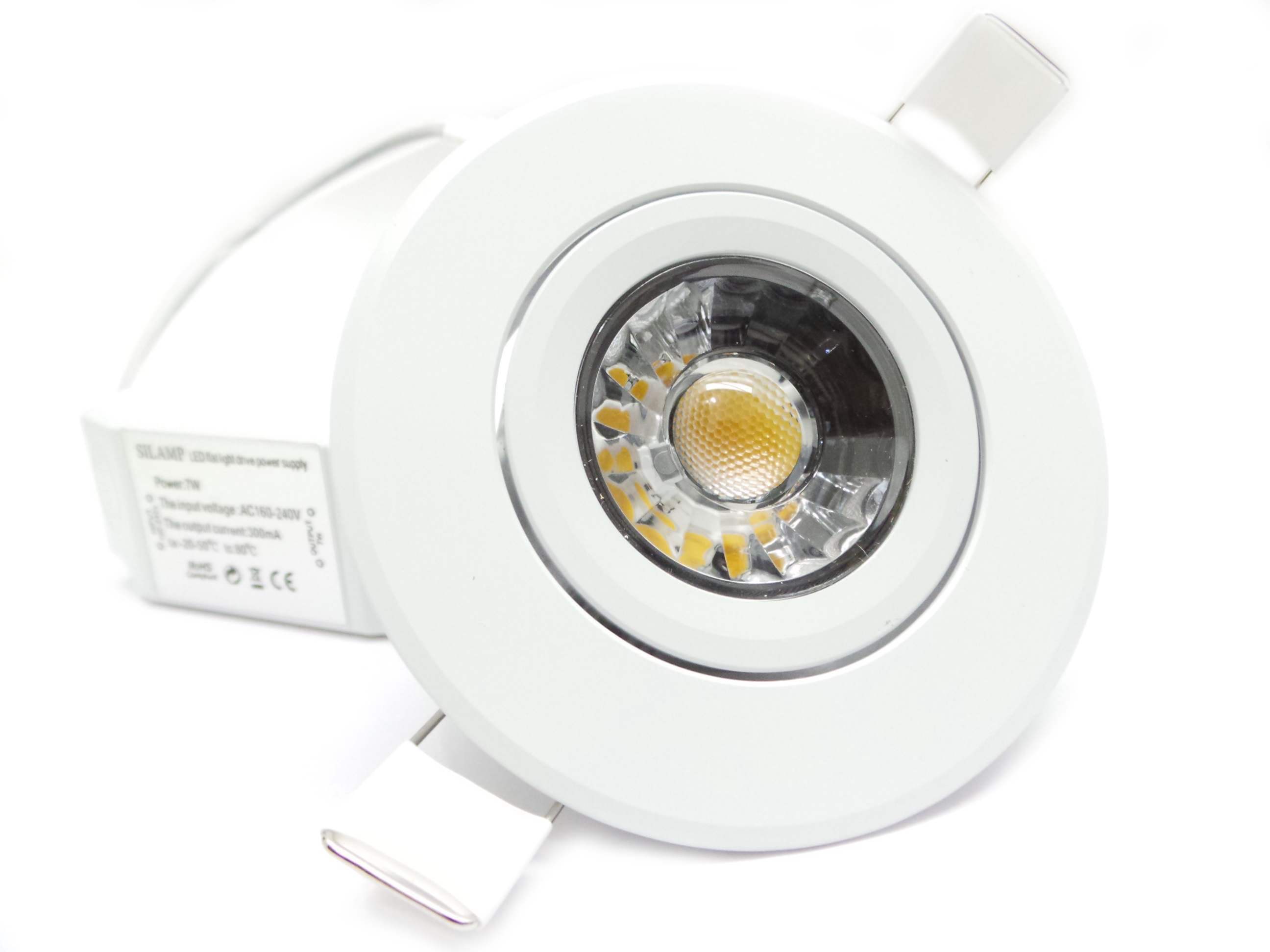 F12 7w faretti e fari led faretto led incasso controsoffitto ... Faretti da incasso soffitto