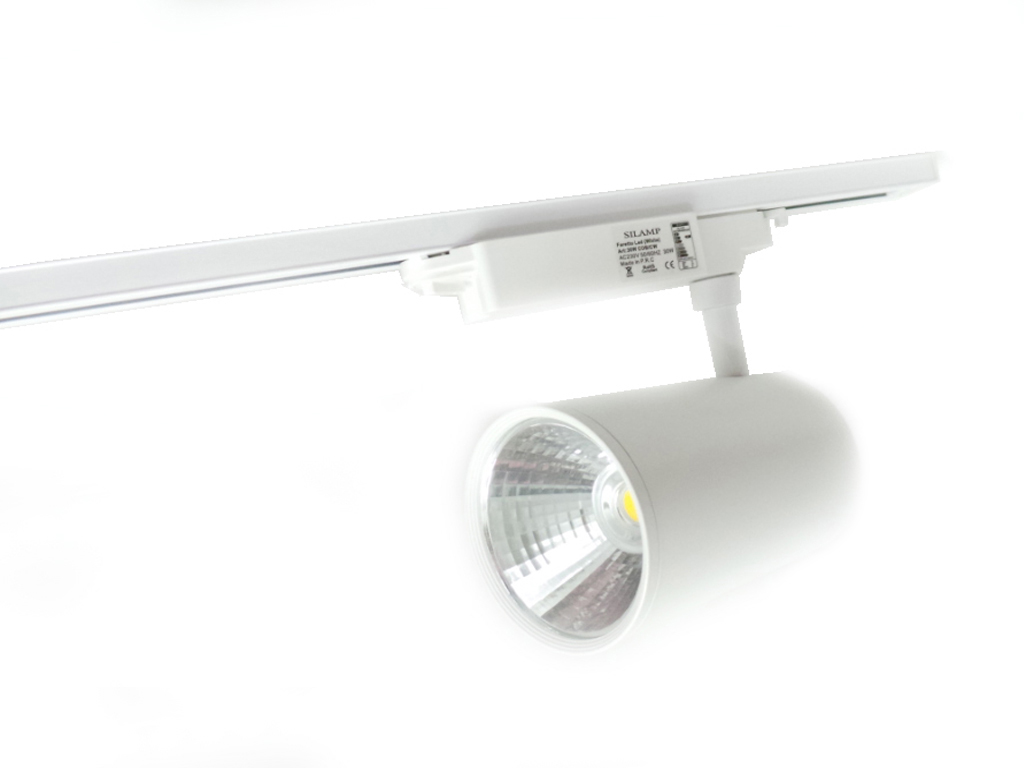 Bin bianco 1.5m faretti e fari led binario led 1.5 metri ... Illuminazione a binario led