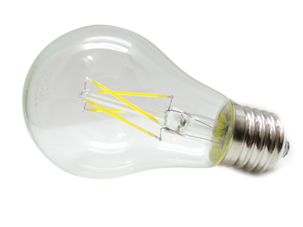 Lampadina Led Edison E27 6W Silamp Attacco Grande tipo Filamento Eccezionale Luce Migliore delle Vecchie Lampadine a Filamento Lampadina Led Edison E27 6W Silamp Attacco Grande tipo Filamento Eccezionale Luce Migliore delle Vecchie Lampadine a Filamento
