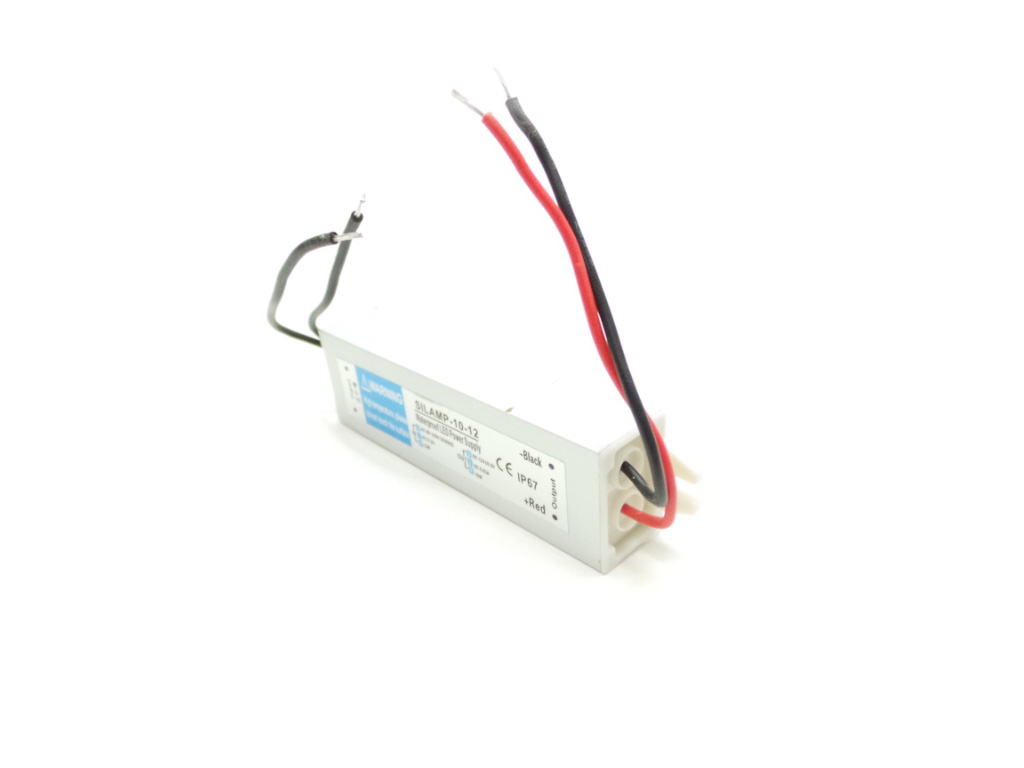 KSR-10W-SIWA - Trasformatori LED 12V - - Trasformatore led 10w Alimentatore  Led 12v DC Per Striscia e Lampadine Driver