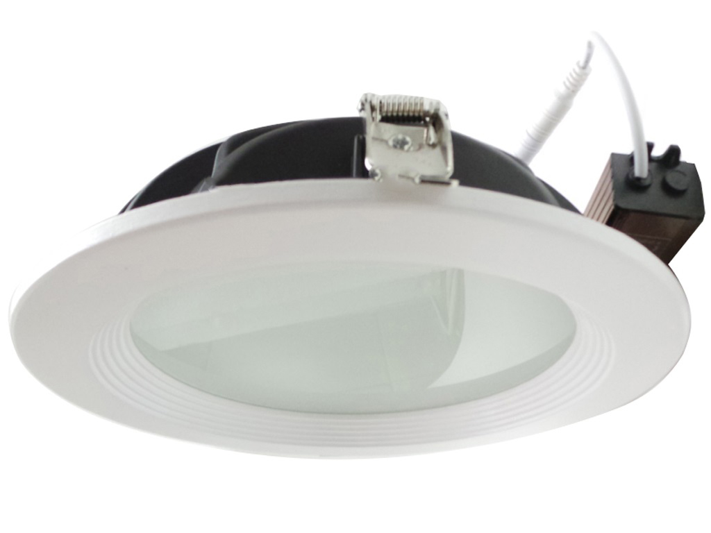 Faretto led 30w da incasso vetro satinato spessore 60 mm diametro ... Faretti a led da incasso per interni