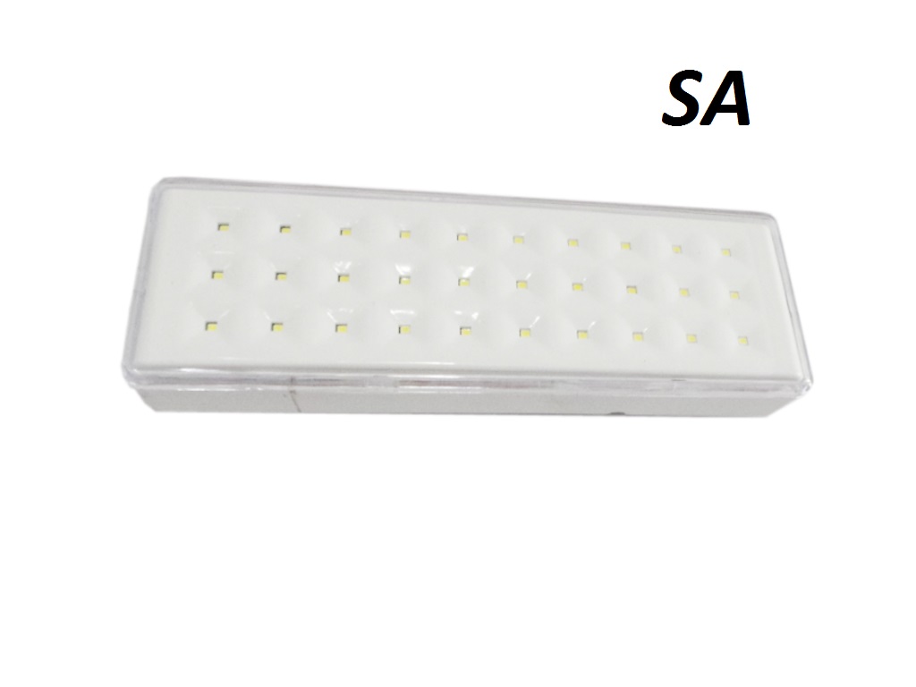 Plafoniere Con Lampada Di Emergenza : E w applique led lampada emergenza s a h