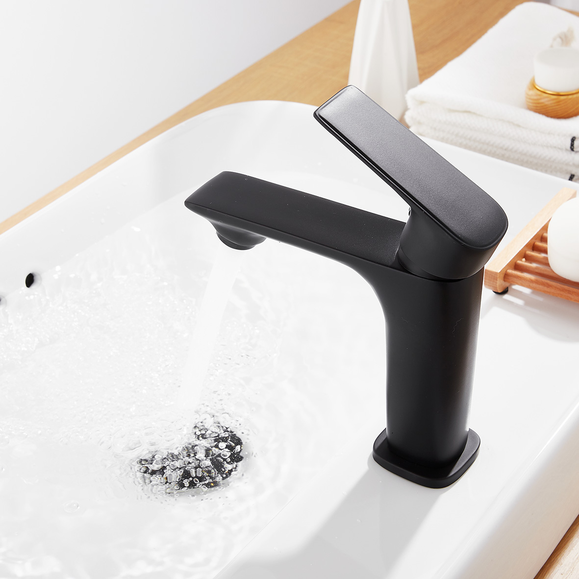 LAVABO BAGNO RUBINETTO LAVABO MISCELATORE RUBINETTO BAGNO RUBINETTO NERO 