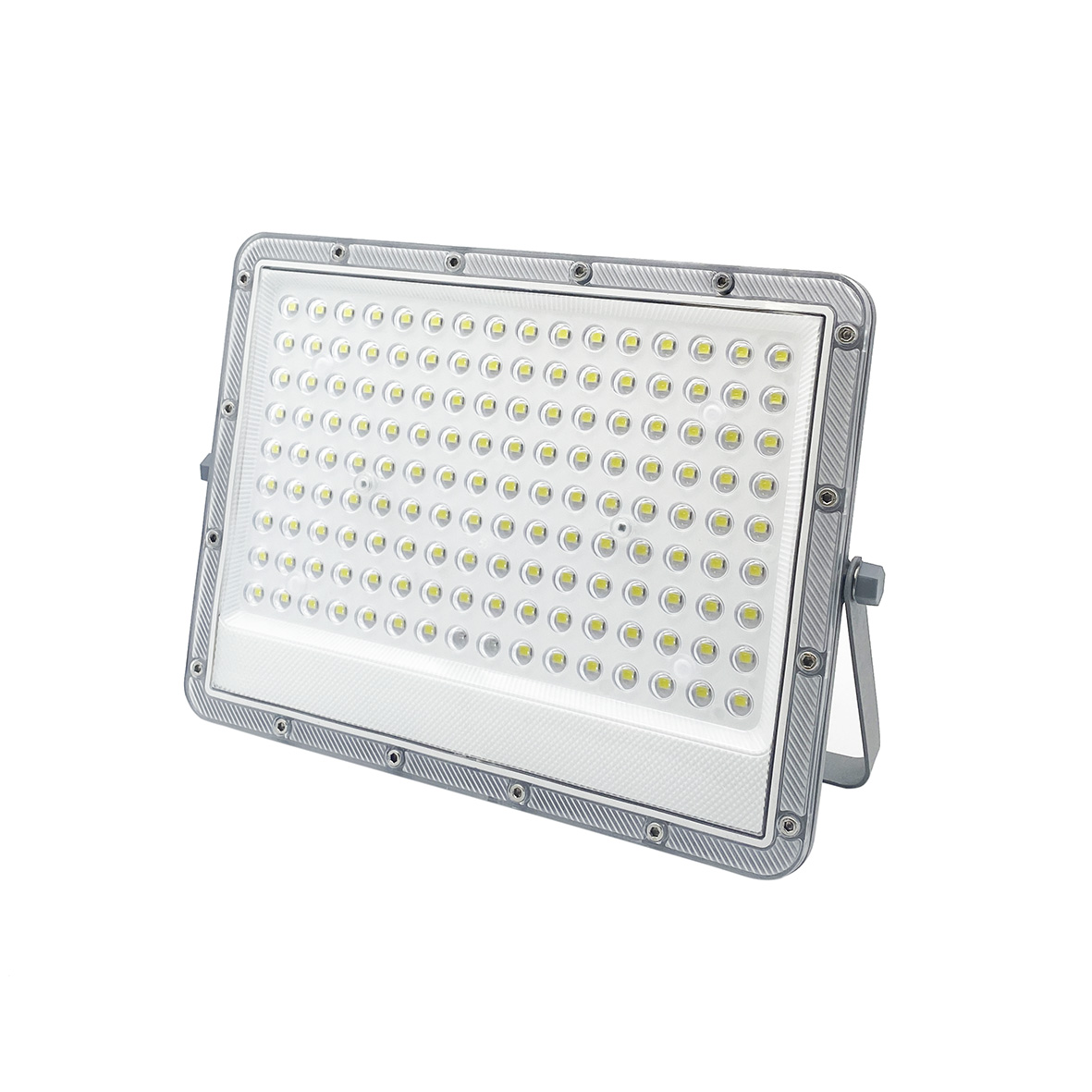 Faro Led 100W Con Pannello Solare Crepuscolare