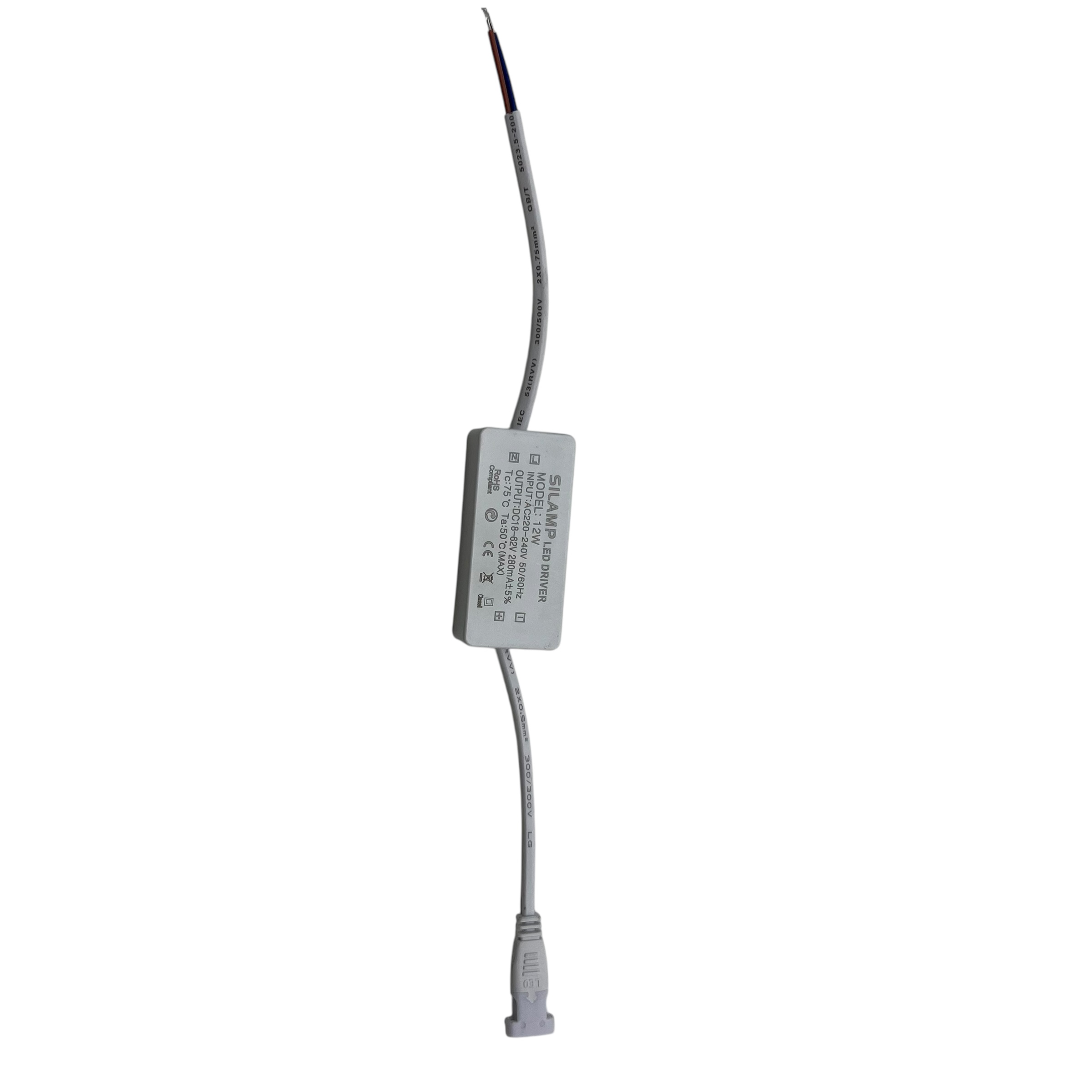 Transformador LED 12W 18 62V DC 280mA