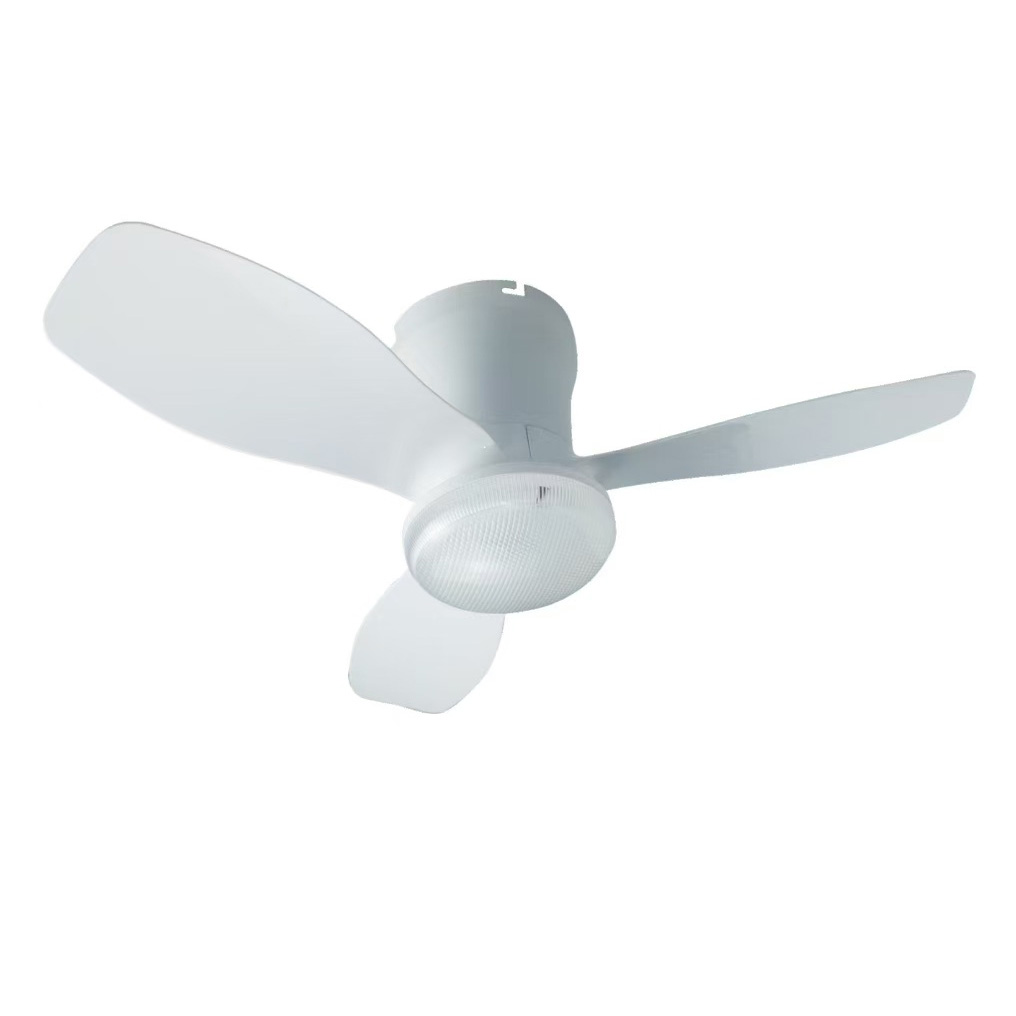 Ventilatore da Soffitto LED 18W con Pale Luce 4200K Telecomando Timer Silenzioso