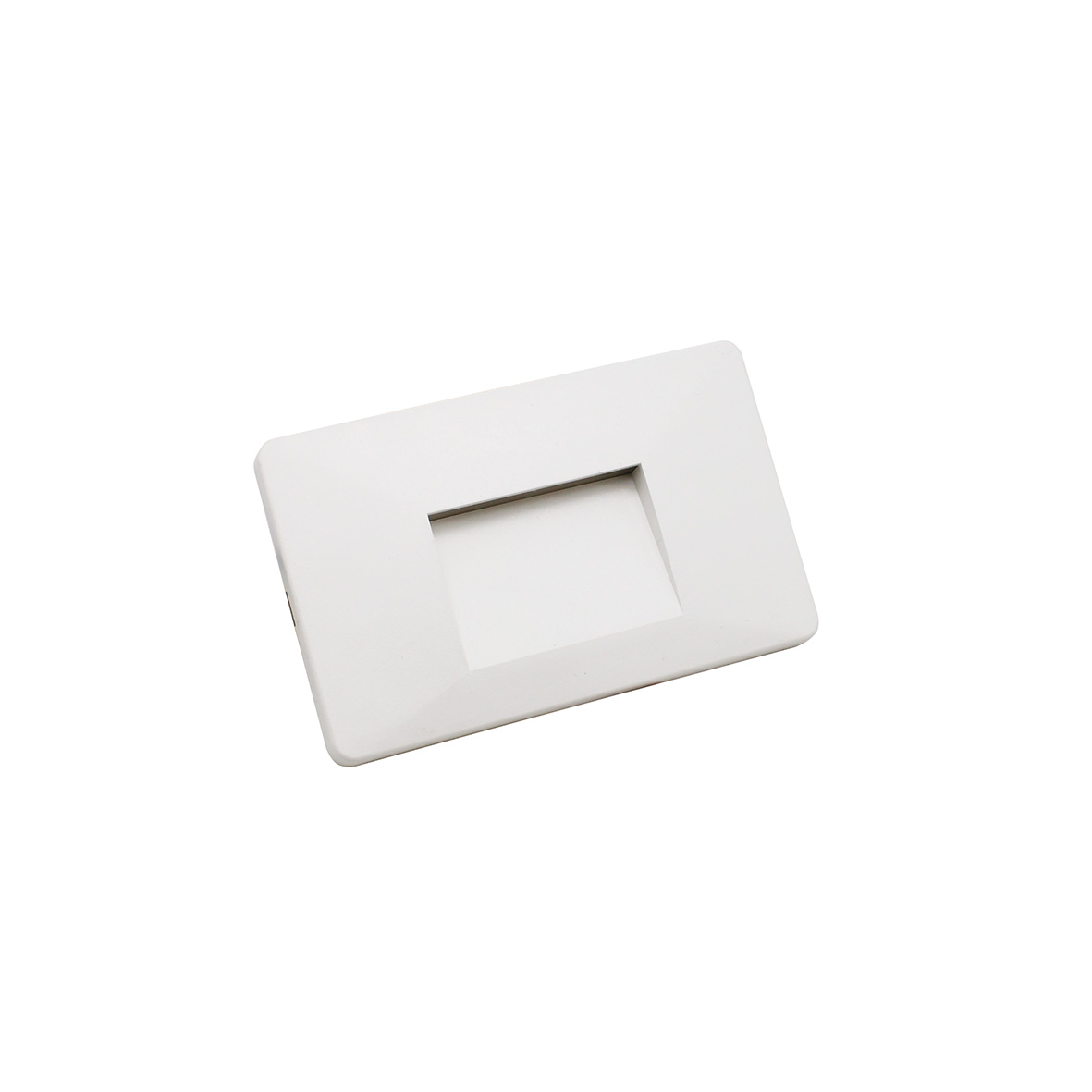 Lampada Segnapasso LED 3W 220v SWITCH da parete IP44 adatta a scatola 503 BIANCO