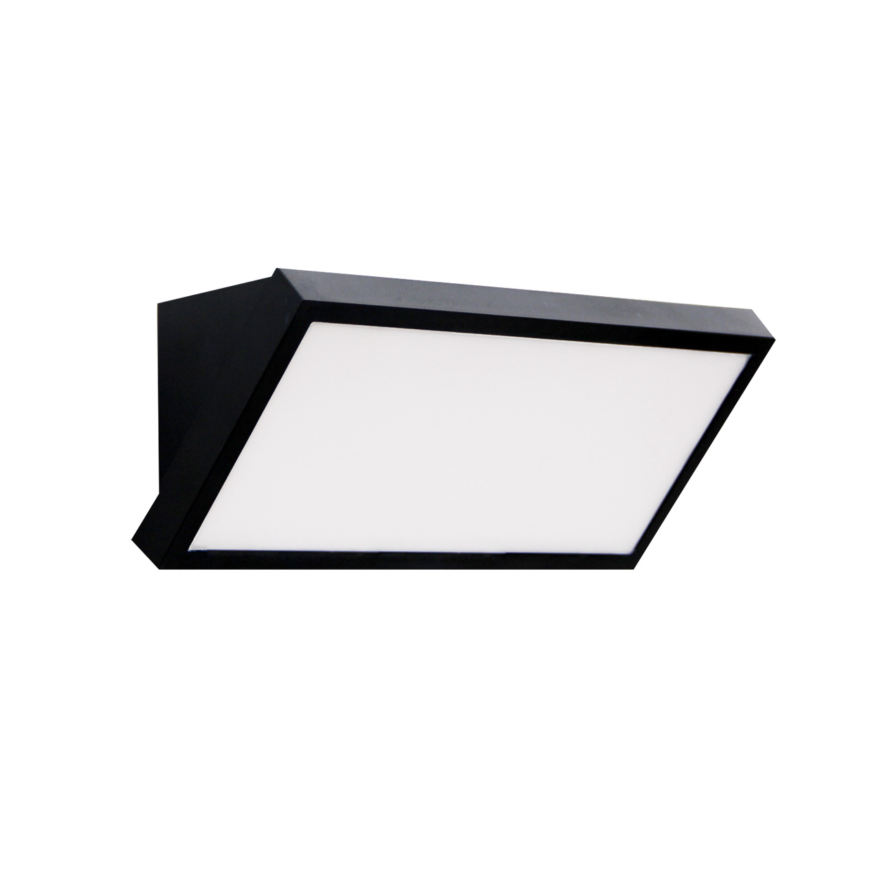 Applique a parete 24w LED Nera 220V IP65 per Esterno Switch 3000k-4200k-6400k