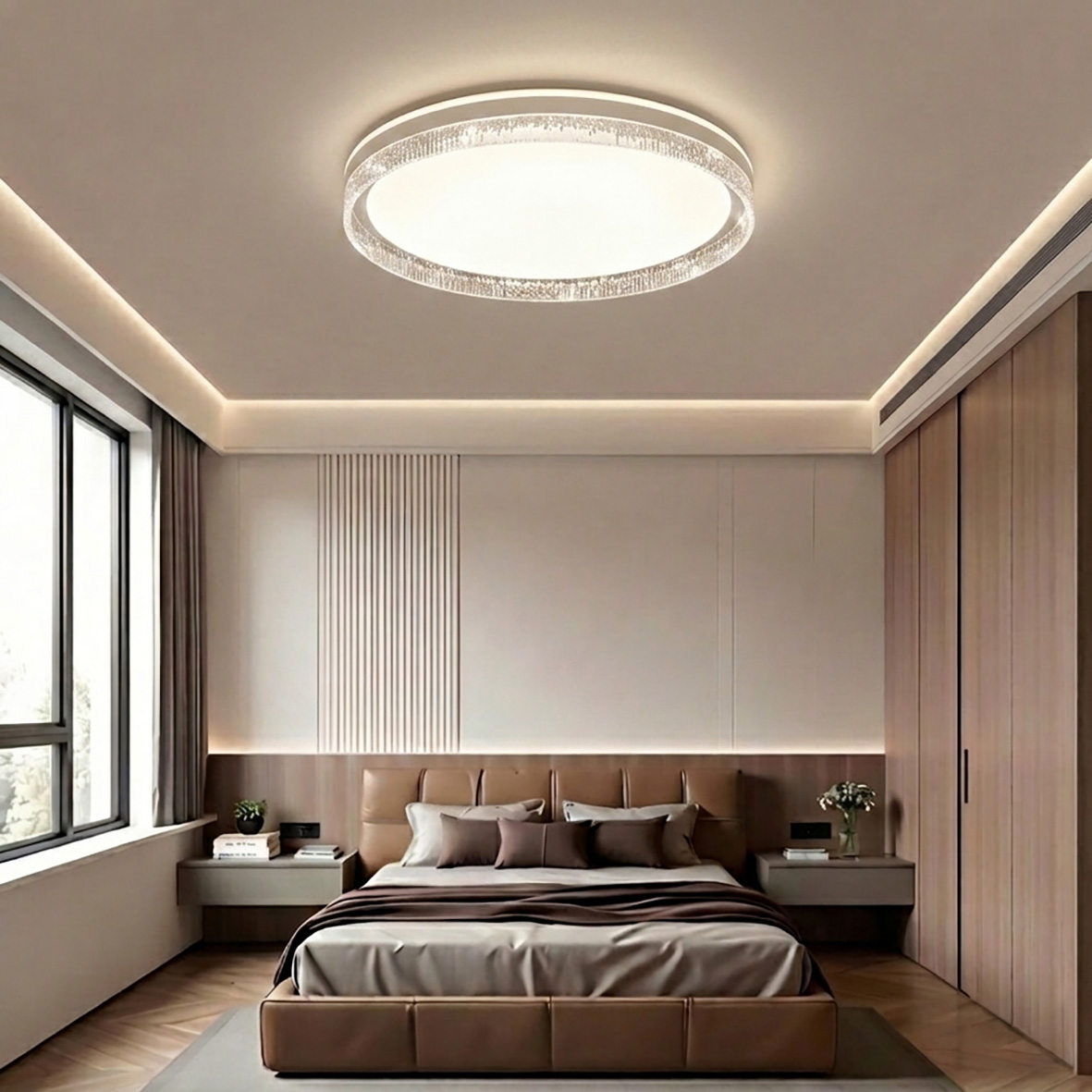 LED-Deckenleuchte 72W Rund Eclipse Switch 3000k-4200k-6400k