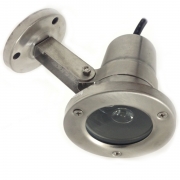 Faretto Spot Led 3W Orientabile Potenti Led Interamente in Accaio 12V
