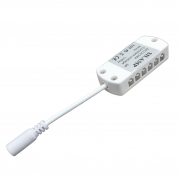 12v connector for LED bars with LED strip integrated 6 inputs 12v 3A