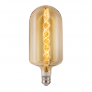 8W E27 LED Ghiacciolo PD130 Filament Lamp â Vintage Amber Design