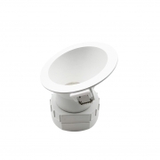 Faretto LED 8W incasso 220v 3 toni luce Switch Rotondo Inclinato F.I.68-82mm