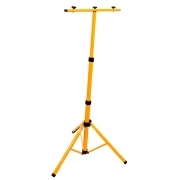 Supporto per treppiede triplo per proiettore led portafaro multiuso giallo