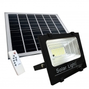 200W Solar Energy Floodlight with Included Solar Panel - Dimmerable