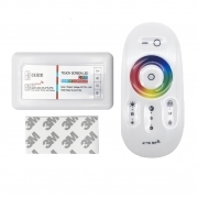 CENTRALINA PER STRISCIA LED RGB 12-24V CON TELECOMANDO TOUCH WIRELESS