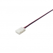 Connettore Spinotto 12v/24v per striscia led SMD 3528, 3014, 2835