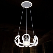 LÃ¡mpara de suspensiÃ³n led araÃ±a moderna 3 luces de colores a elegir LA1