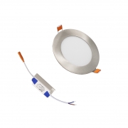 Foco LED empotrable 6W Redondo delgado 12cm Switch 3000k-4200k-6400k F.I.105-115 mm