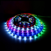 Striscia LED RGB cambiacolore 5m smd5050 12V DC 30W IP44 S24-RGB-12V